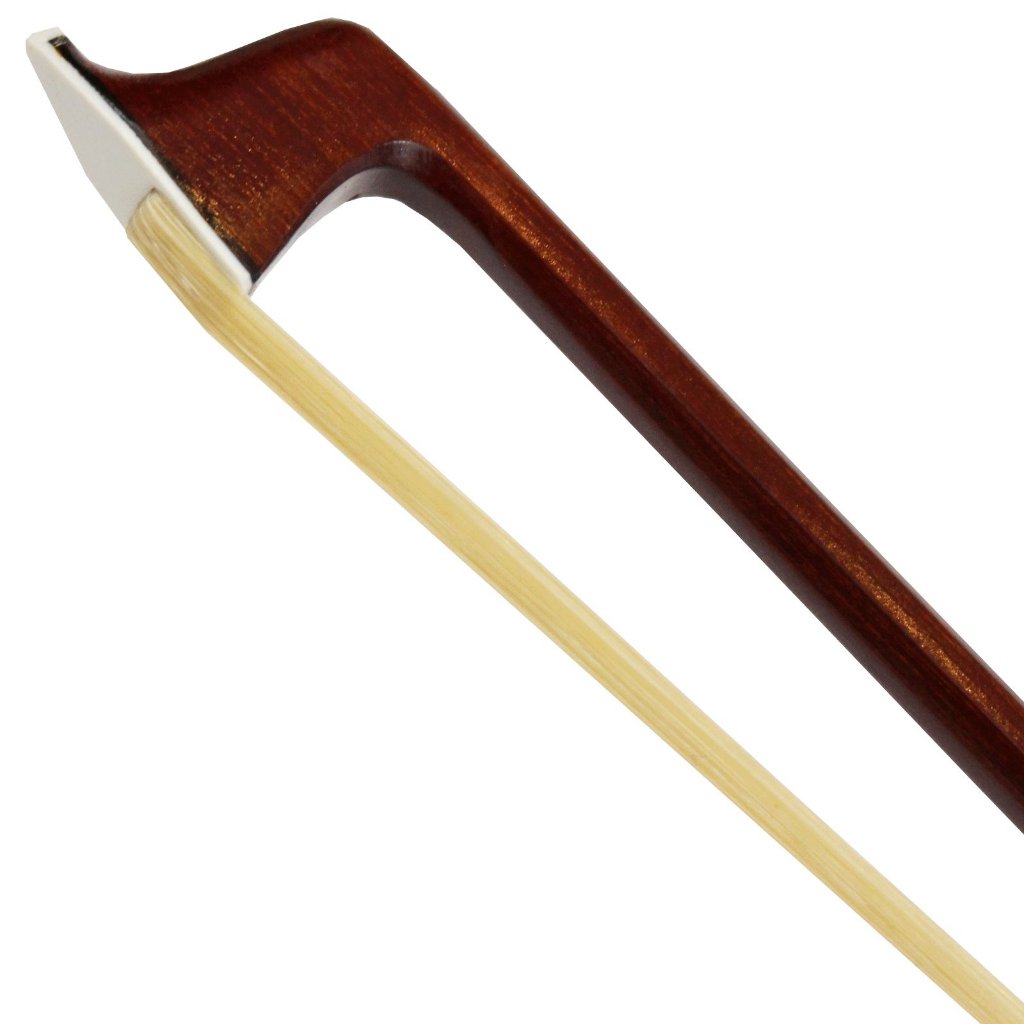 Arco madre pérola com guarnição prateada para violino 4/4 - Imagem 6