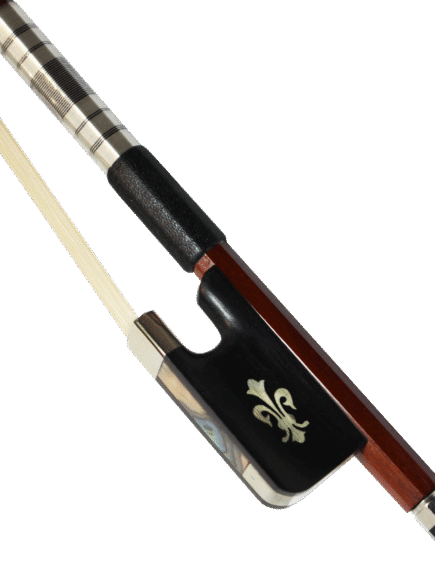 Arco Flor de Lis Cromado Cello Violoncelo 4/4