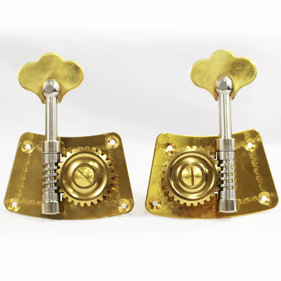 Kit 4 Tarraxas Mecânicas para Contrabaixo Acústico 4/4 e 3/4 - Imagem 2