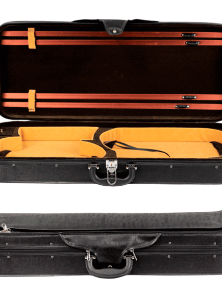 Estojo Orquezz De Madeira Duplo para Violino e Viola 42cm