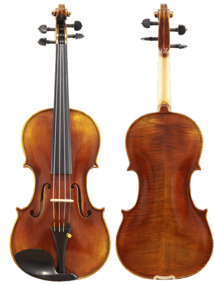 Violino Feito à Mão Bipartido 4/4 Verniz à óleo