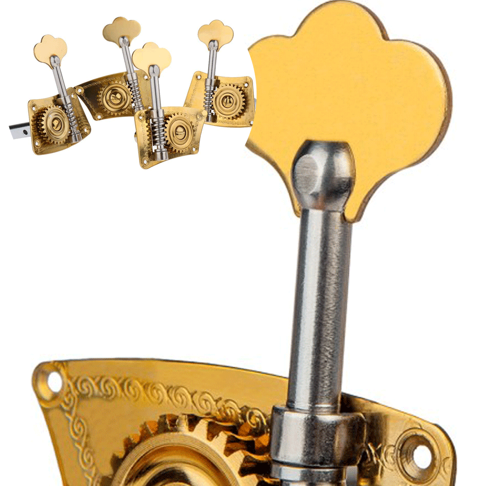 Kit 4 Tarraxas Mecânicas para Contrabaixo Acústico 4/4 e 3/4 - Imagem 6