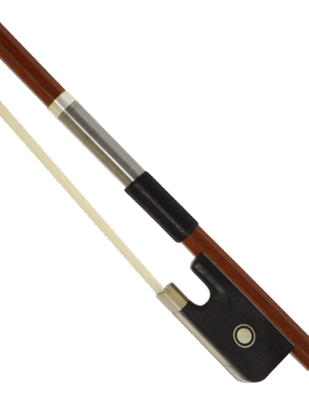 Arco Orquezz Cromado com abalone para Violoncelo 4/4