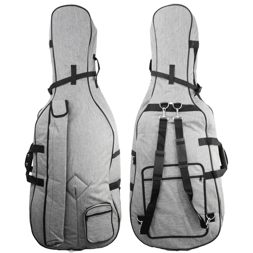 Capa Cinza Orquezz Classic para Violoncelo 4/4
