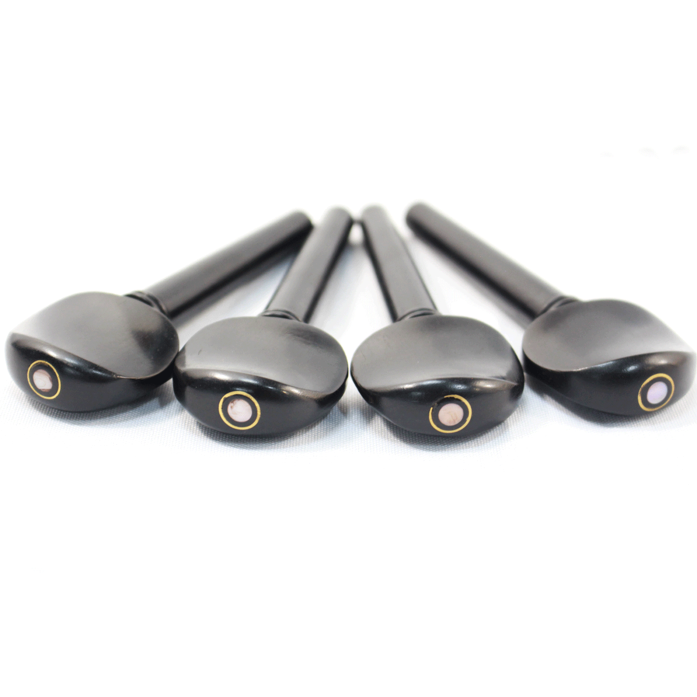 Kit De Cravelhas Em Ébano Para Cello Modelo Olho Paris - Imagem 5