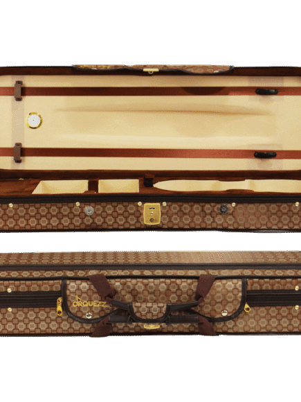 Estojo térmico Orquezz Super luxo Marrom Claro para violino 4/4