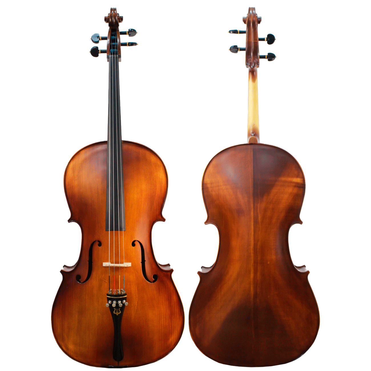 Violoncelo Feito à mão 4/4 Strad Fosco Escuro