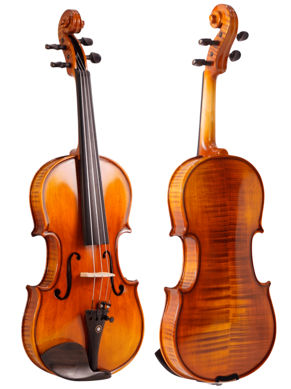 Violino Orquezz Intermediário Ajustado INFANTIL Strad 1/16 - Imagem 2