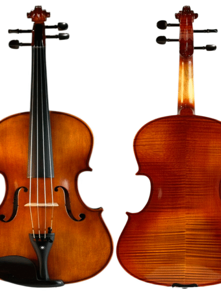 Viola feita à mão modelo strad 40 fundo inteiro