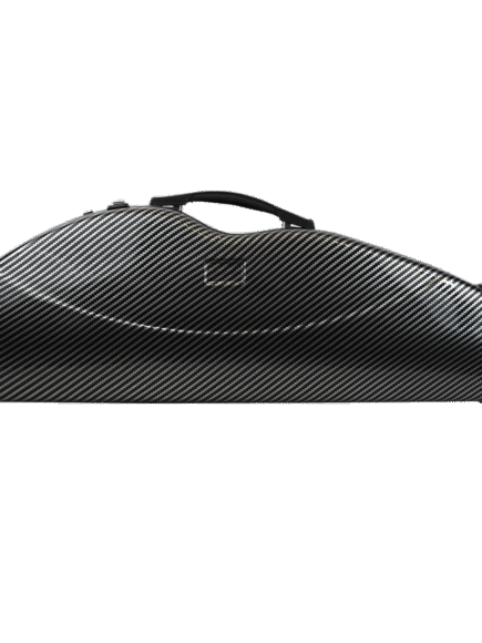 ESTOJO CASE FIBRA DE VIDRO VIOLINO 4/4 PRETO CARBONO