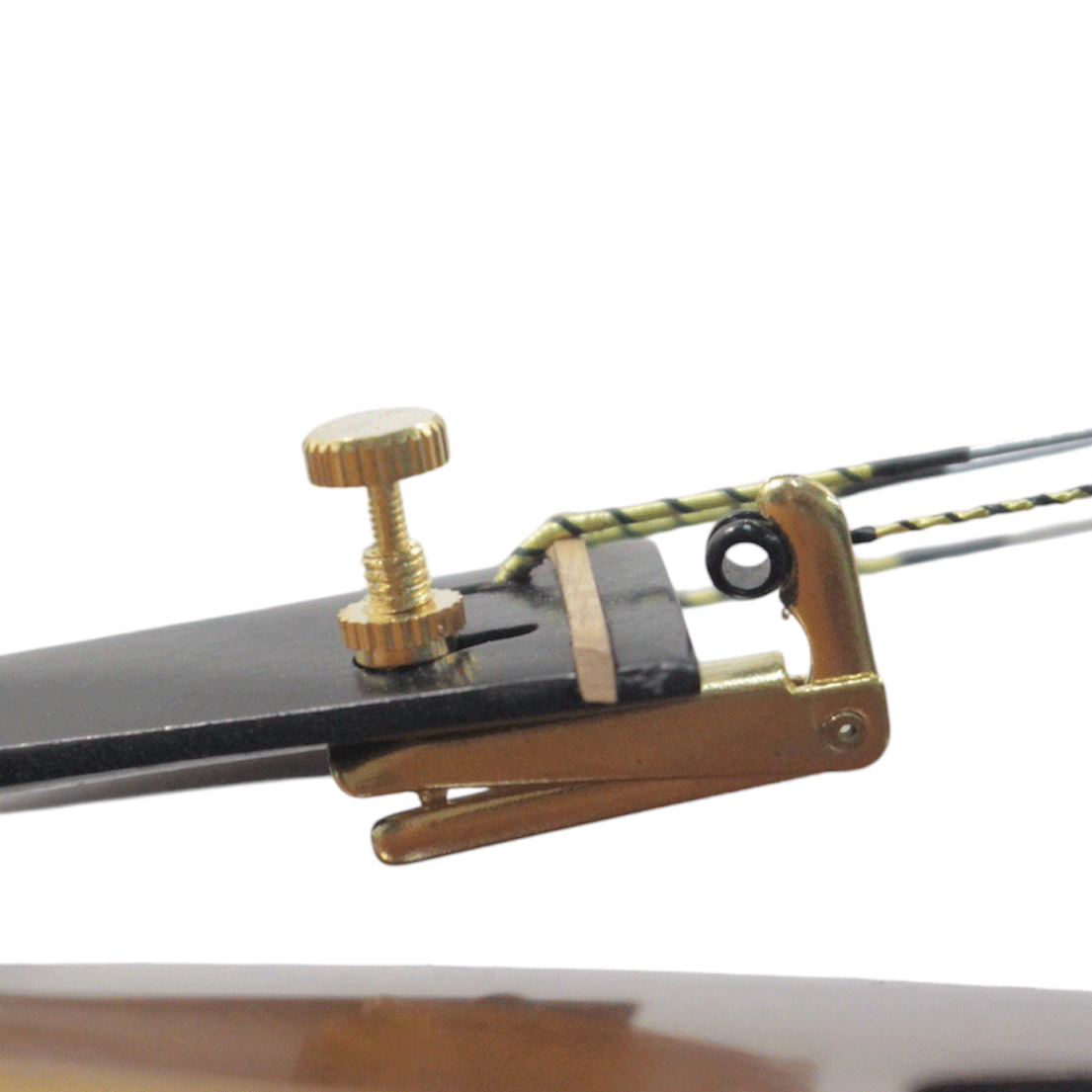 Micro afinador dourado para violino 4/4 - Imagem 5