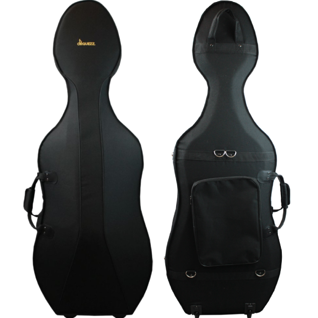 Estojo Orquezz luxo para violoncelo 4/4 Preto