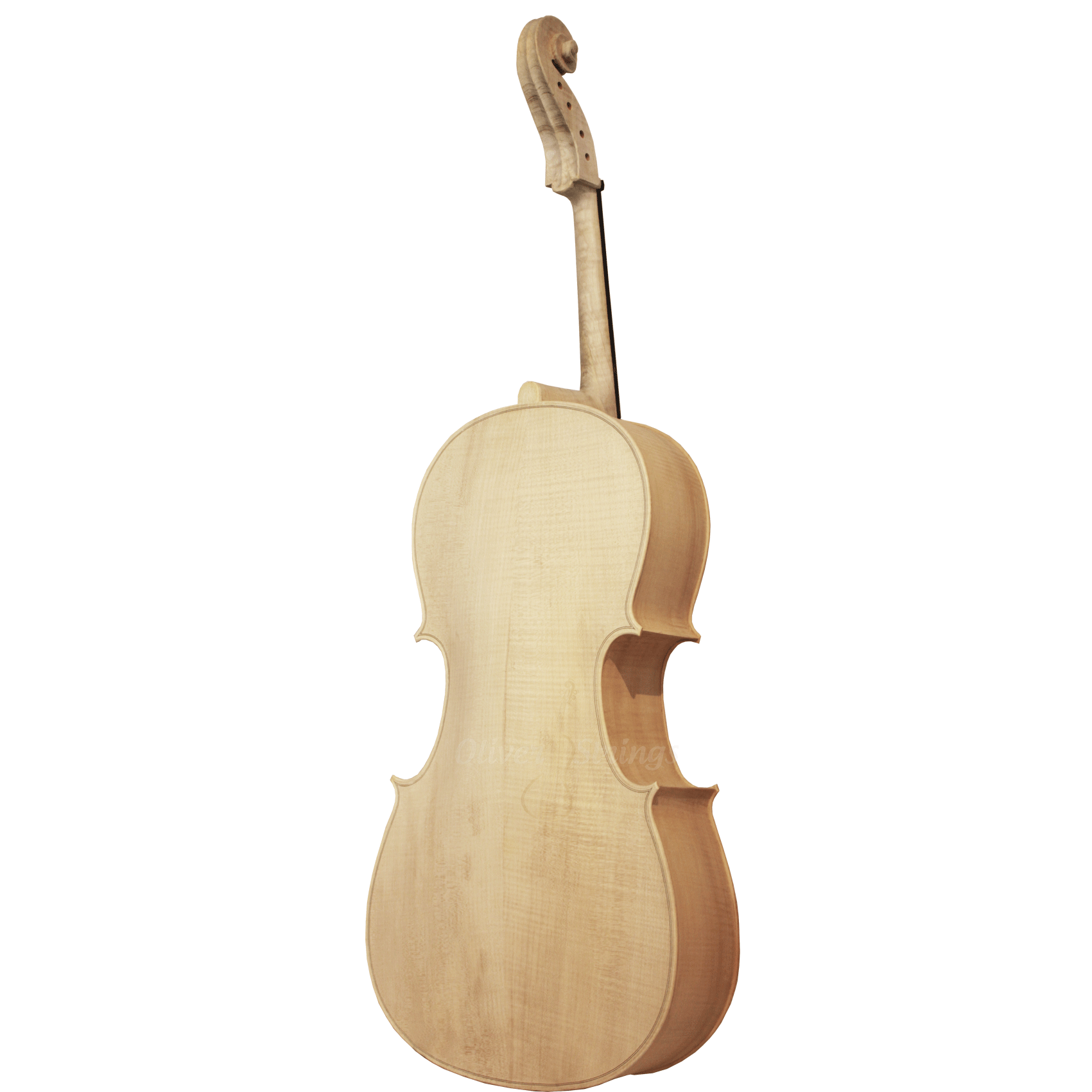 Violoncelo Top Rajado Inacabado 4/4 - Imagem 5