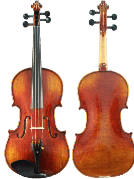 Viola de arco feita à mão verniz à óleo 40 Orquezz