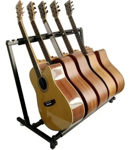 Rack Estante Suporte P/5 Instrumentos Cordas - Violão - Guitarra