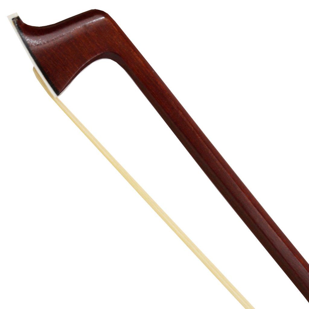 Arco madre pérola com guarnição prateada para violino 4/4 - Imagem 4