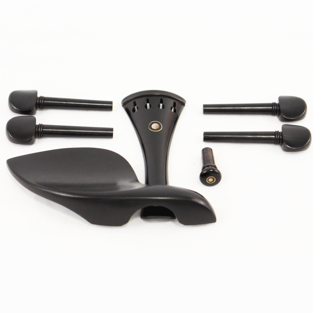 Montagem em Ébano Olho Paris Para Violino 4/4 - Imagem 7