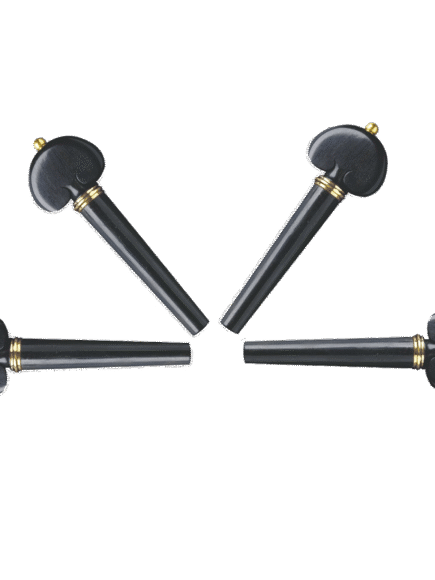 Kit de Cravelhas em Ébano Heart Gold Violoncelo 4/4