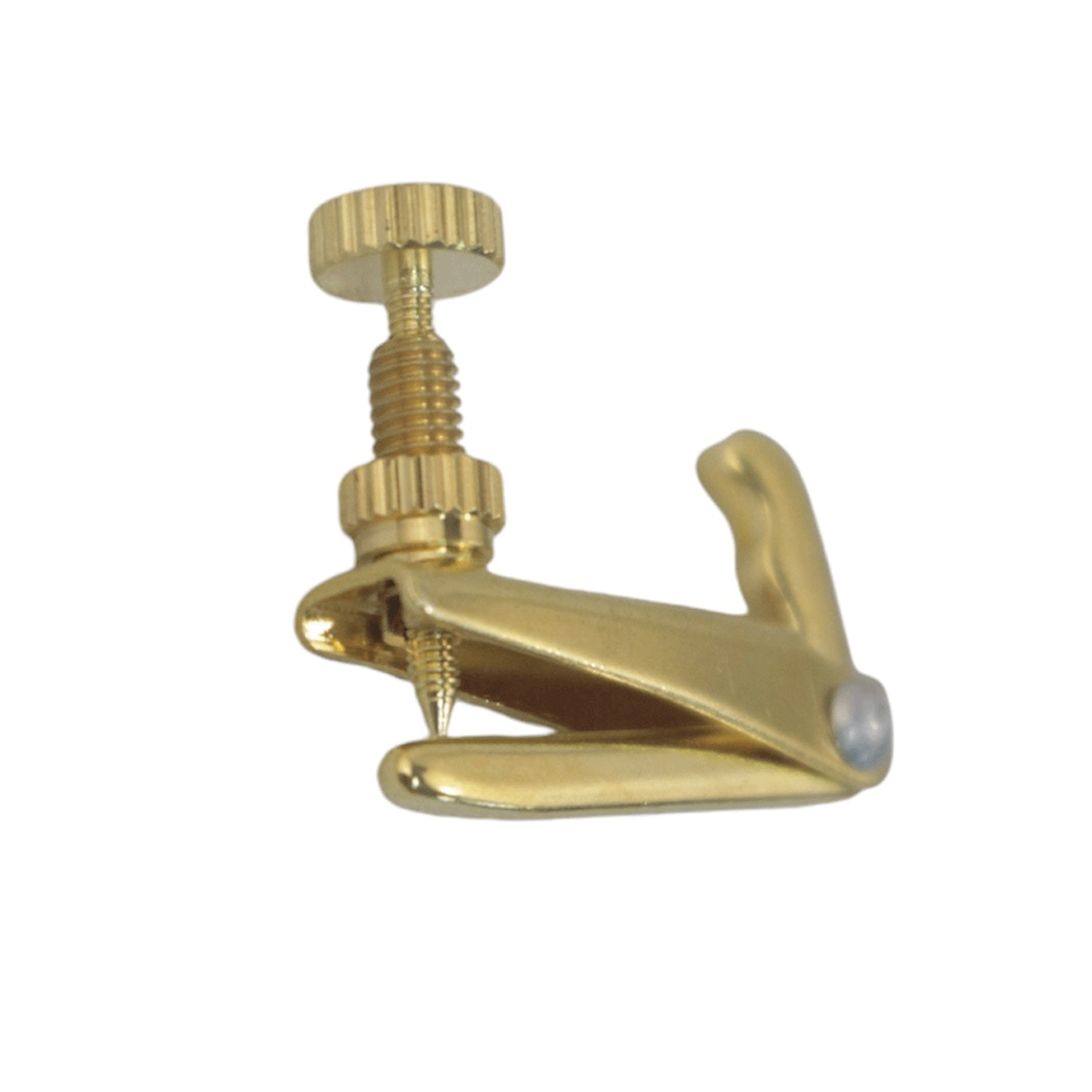 Micro afinador dourado para violino 4/4 - Imagem 3