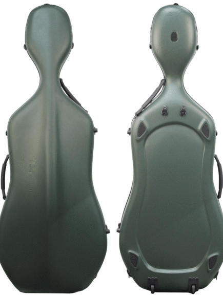 Estojo Case Fibra de Vidro Cello 4/4 Orquezz Luxo - Verde