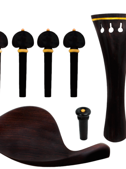 Kit de Montagem Para Violino 4/4 Ébano