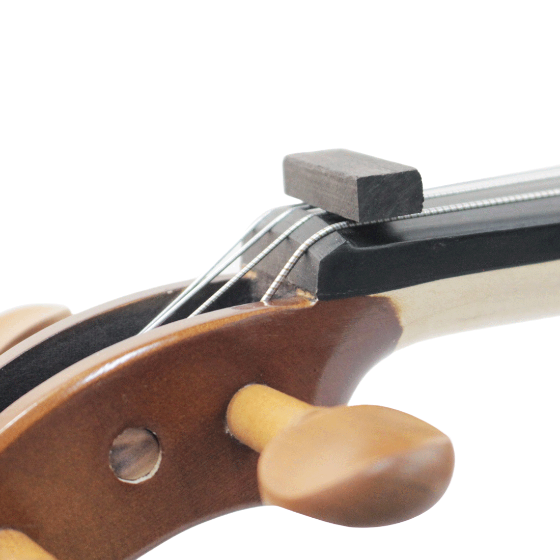 Pestana Orquezz Bruta de Ébano para Viola de Arco - Imagem 5