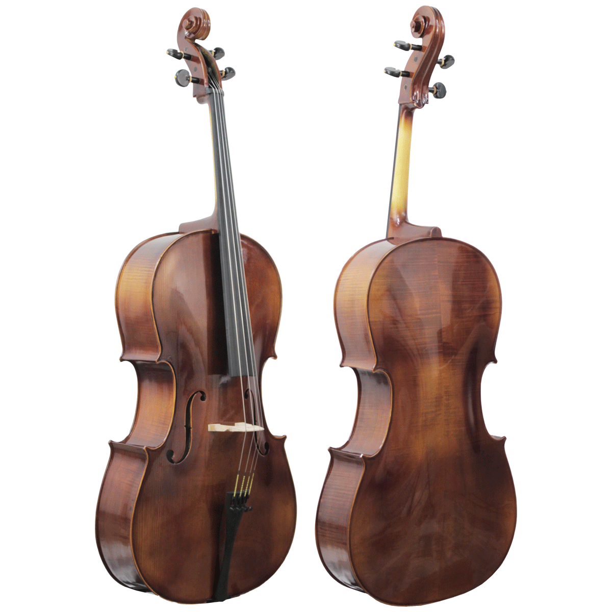 Violoncelo Orquezz Feito à mão 4/4 Strad - Imagem 2