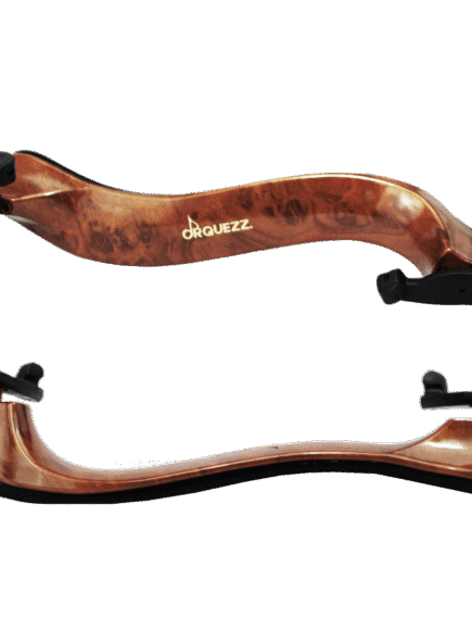 ESPALEIRA DE FIBRA PARA VIOLINO OLHO DE PÁSSARO 3/4  E 4/4