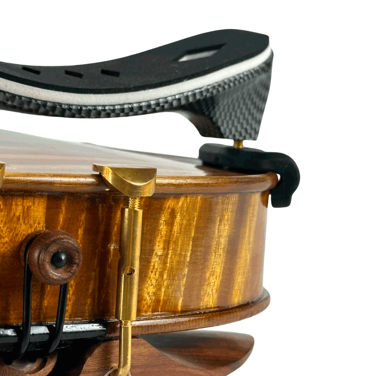 Espaleira Acrílica Orquezz para Violino 4/4 e 3/4 Preto - Imagem 3