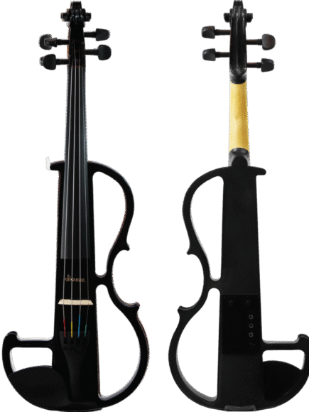 Violino Intermediário Elétrico Orquezz Spiccato 4/4: Preto