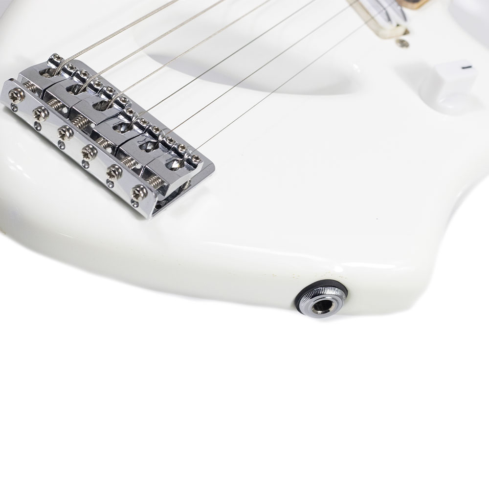 Guitarra Elétrica Branco Metálico Kinglos Mini Series - Imagem 2