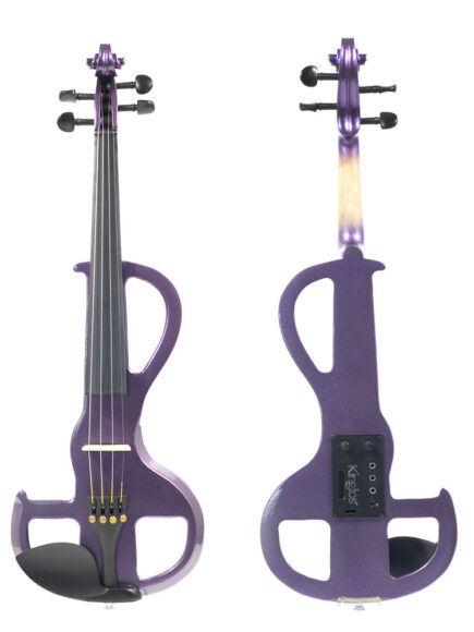 Violino Elétrico Roxo Metálico Kinglos 4/4