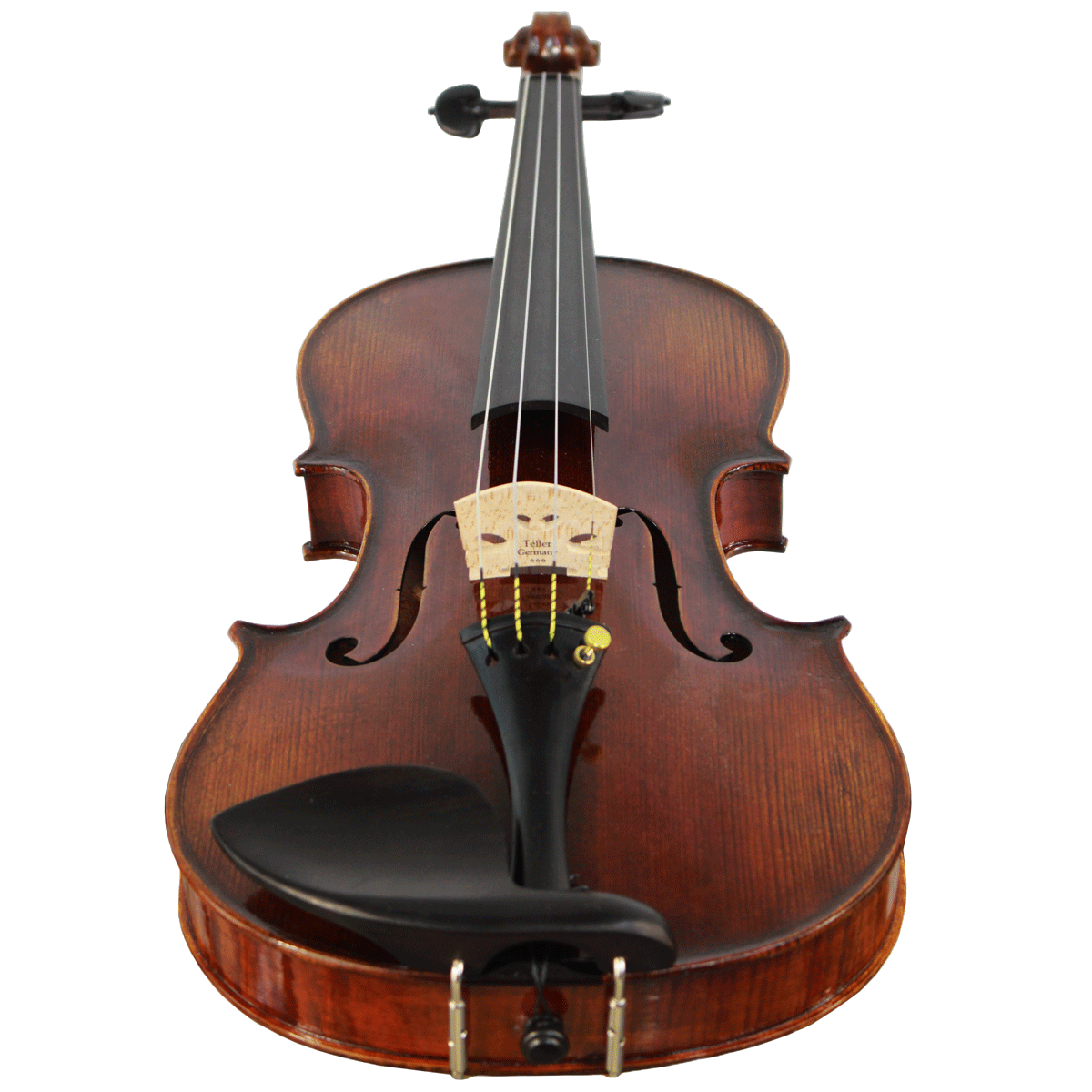 Violino feito à mão com fundo bipartido modelo strad AAA - Imagem 9