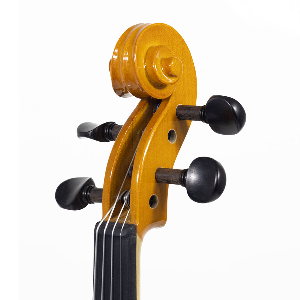 Violino Elétrico 4/4 Madeira Maciça Maple Amadeirado Kinglos - Imagem 4